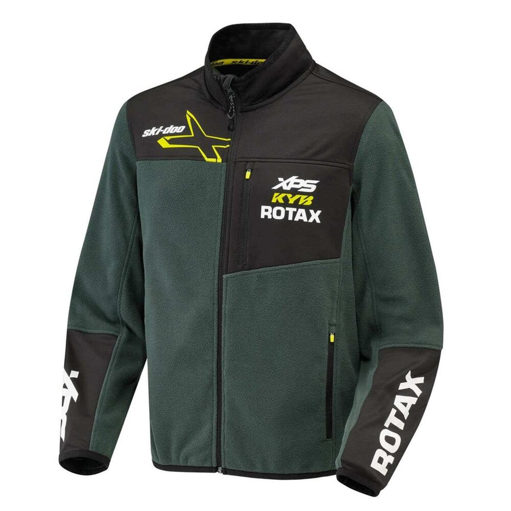 Ski-Doo X-Team Edition Men’s Micro Fleece Jacket Green XXL
